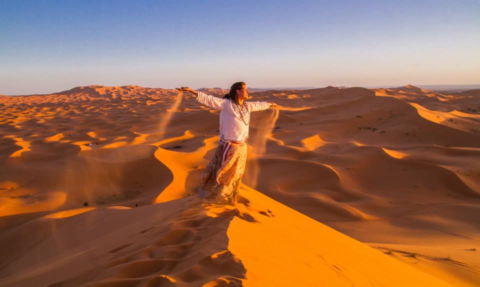 morocco yoga retreat in the sand